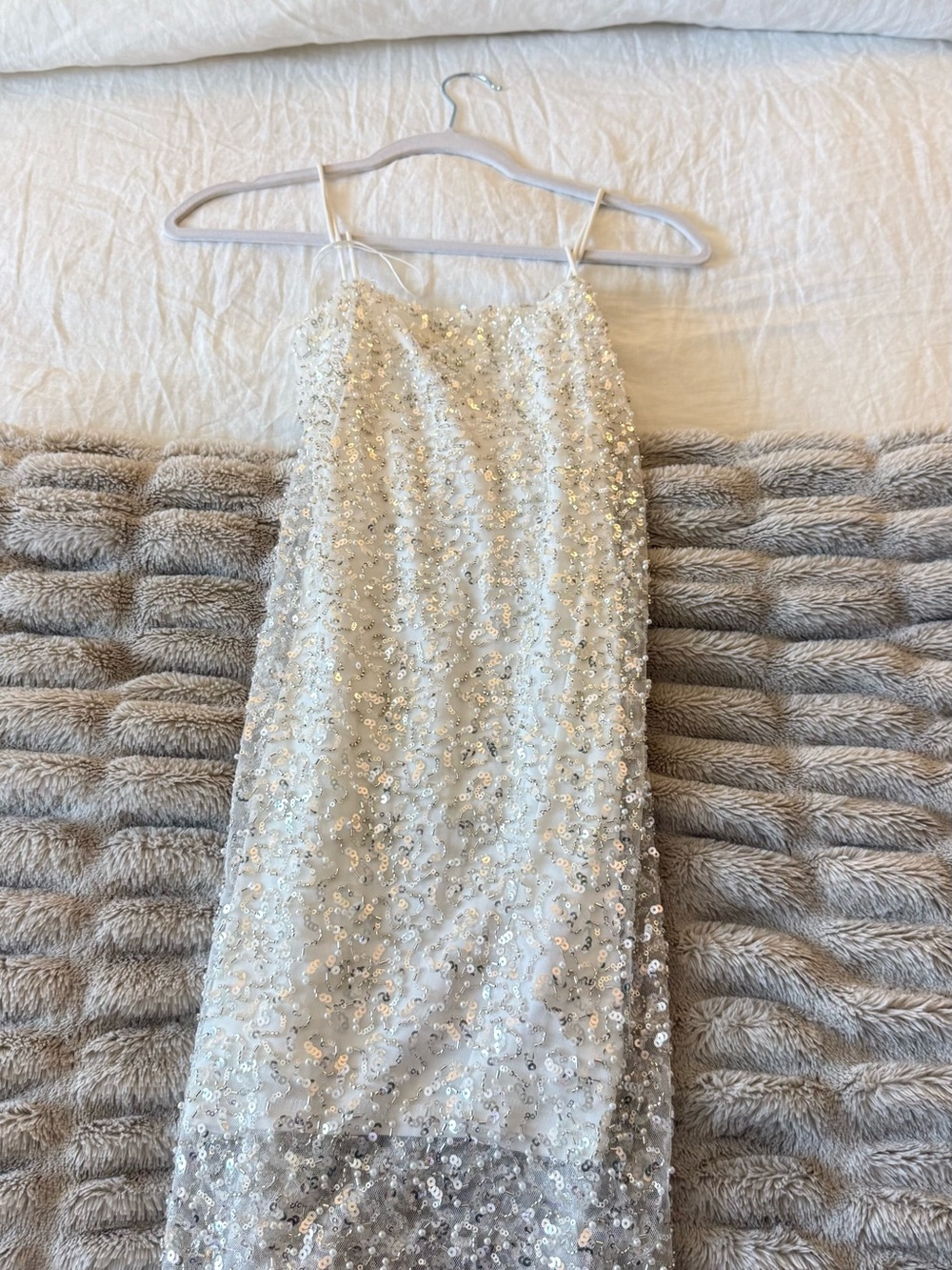 Sequin Slip Dress